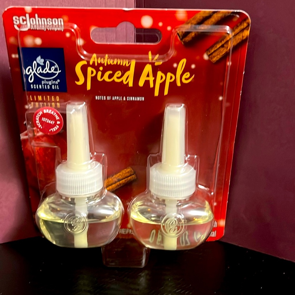 🍁🍎Glade Autum Spiced Apple Refill Pack Limited edition New